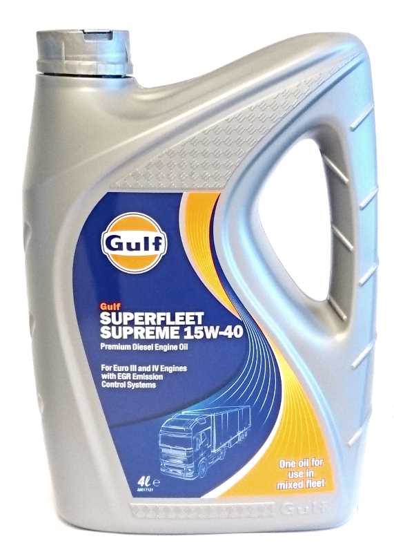 Gulf Superfleet Supreme 15W-40