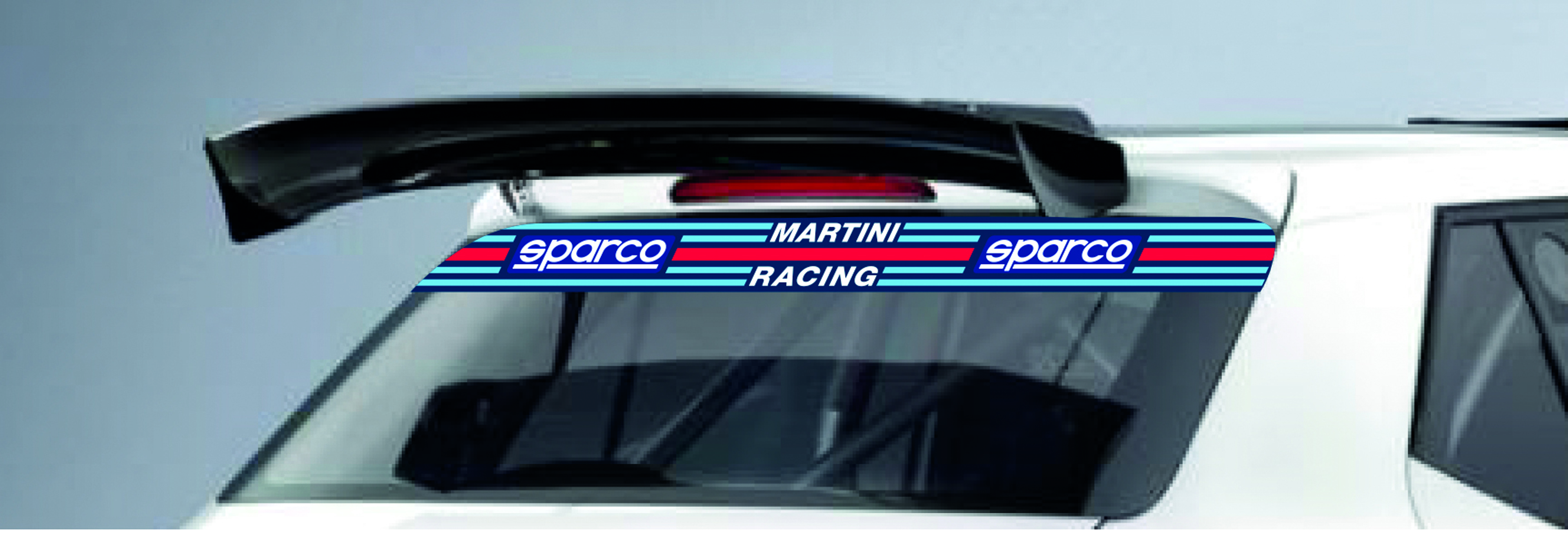 Martini Racing Windshield Banner