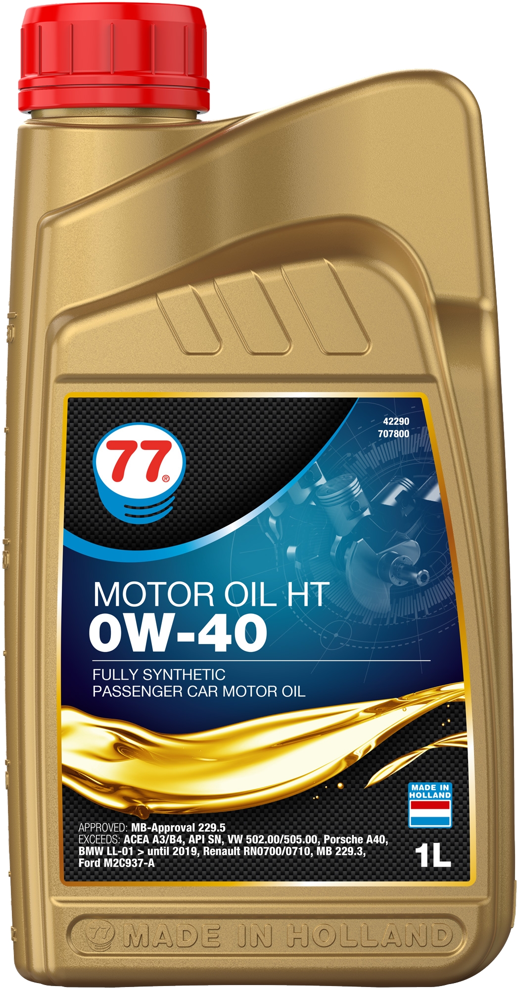 77 Motor Oil HT 0W-40
