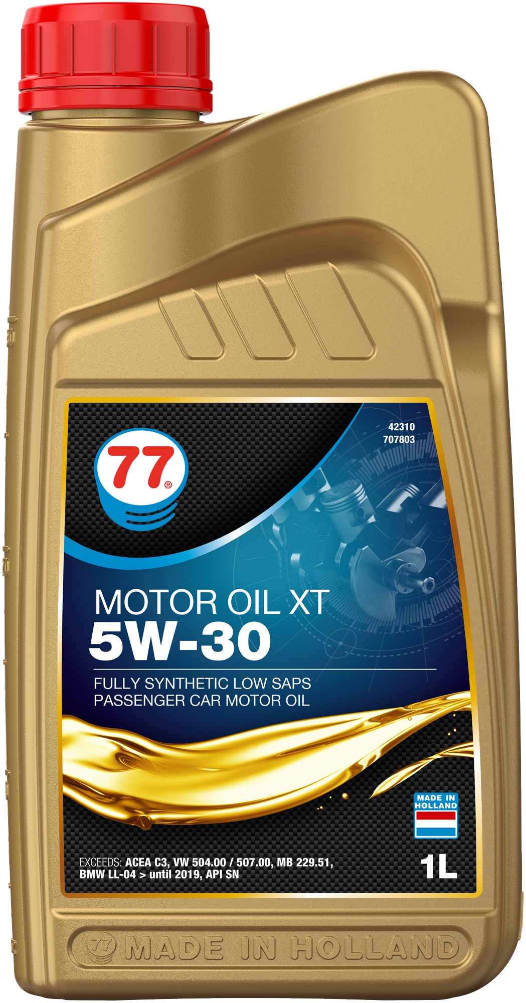 77 Motor Oil XT 5W-30