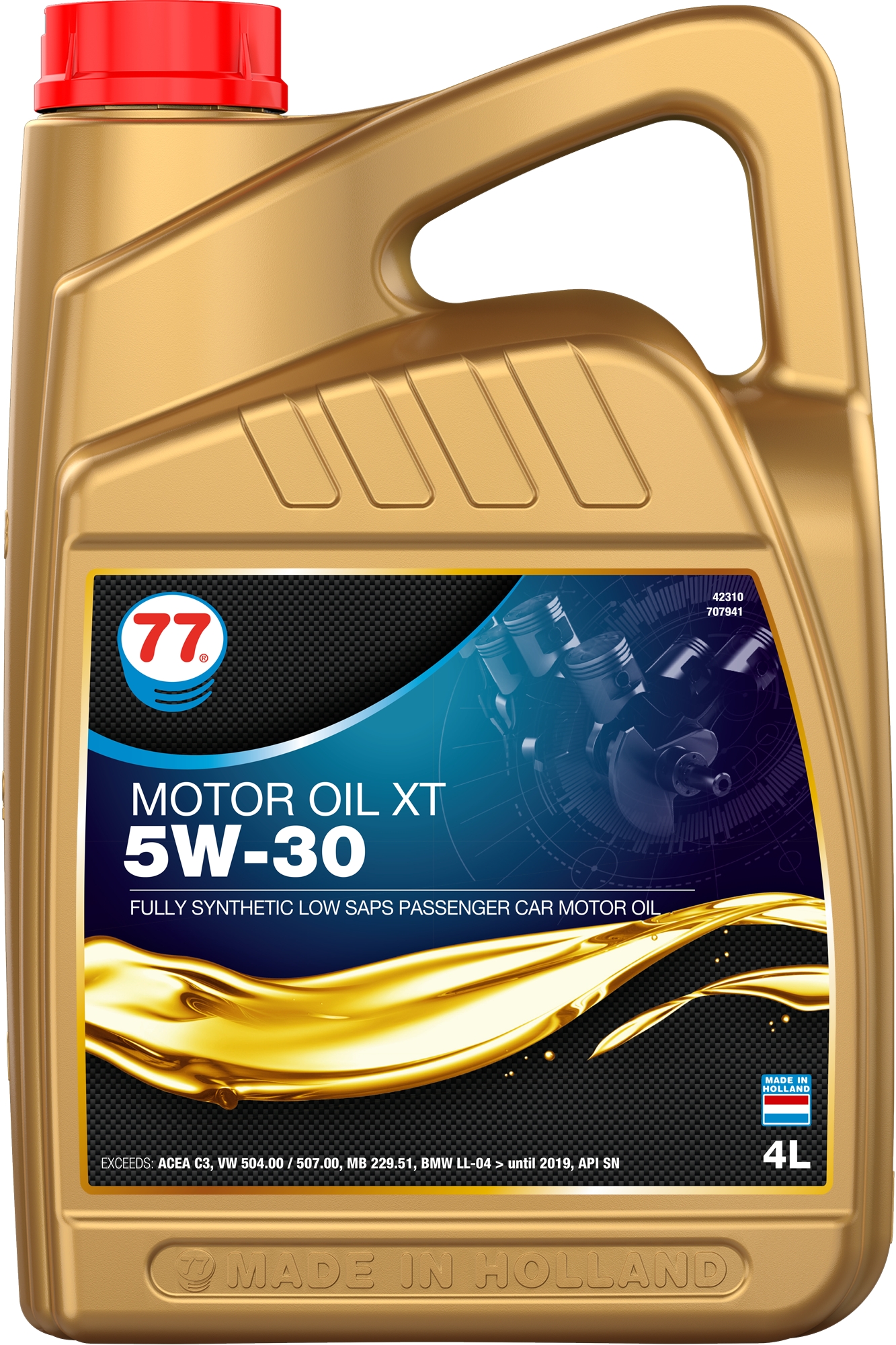 77 Motor Oil XT 5W-30