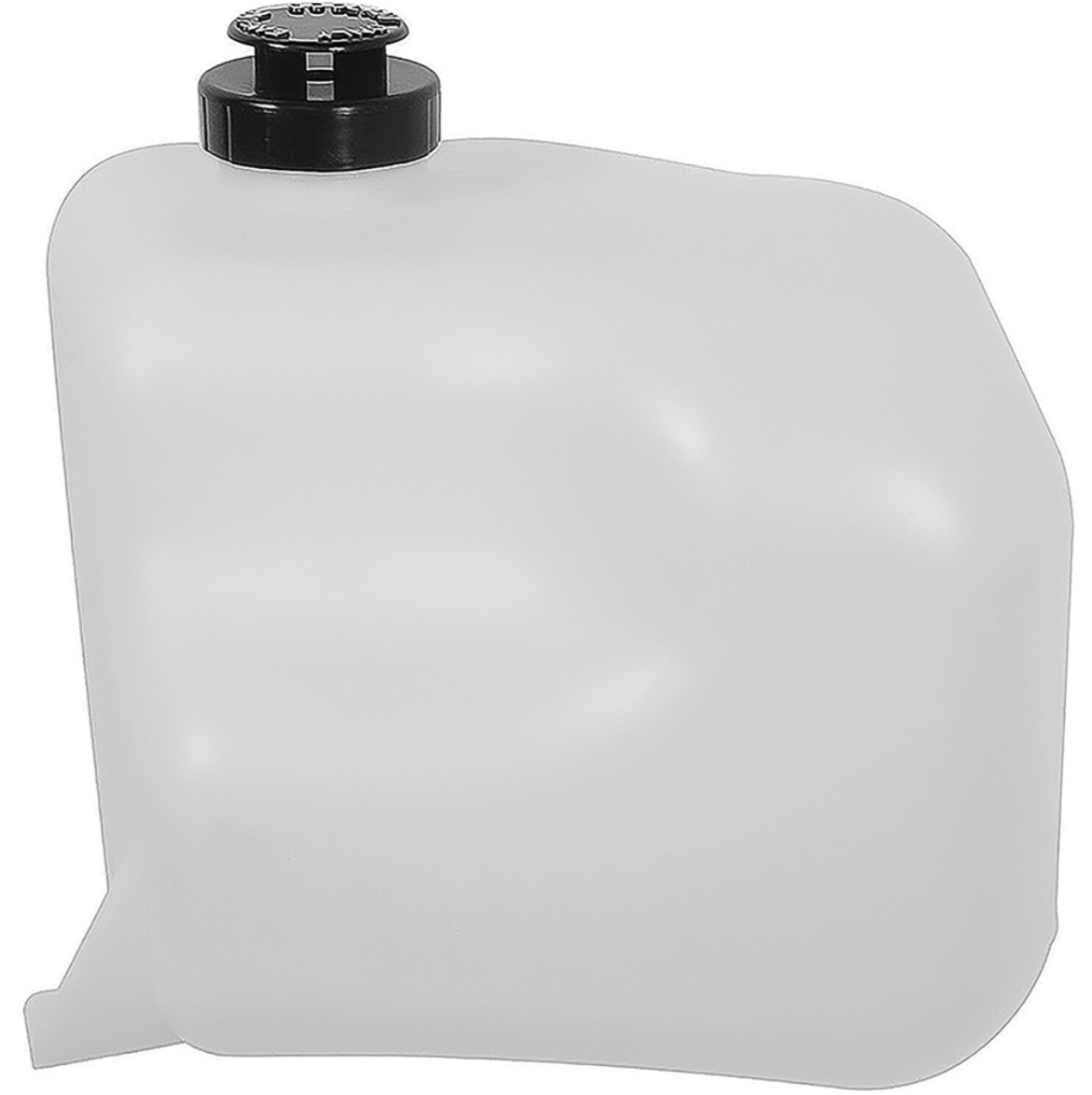 Radiator overflow tank and cap