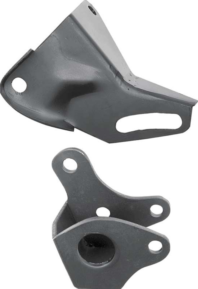 Power steering pump cradle & adjustor bracket