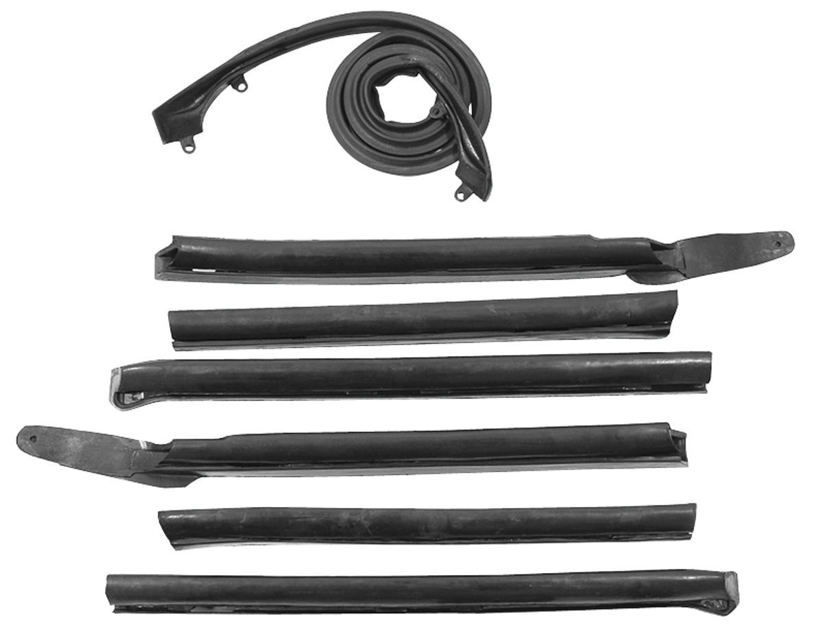 Weatherstrip kit for convertible top