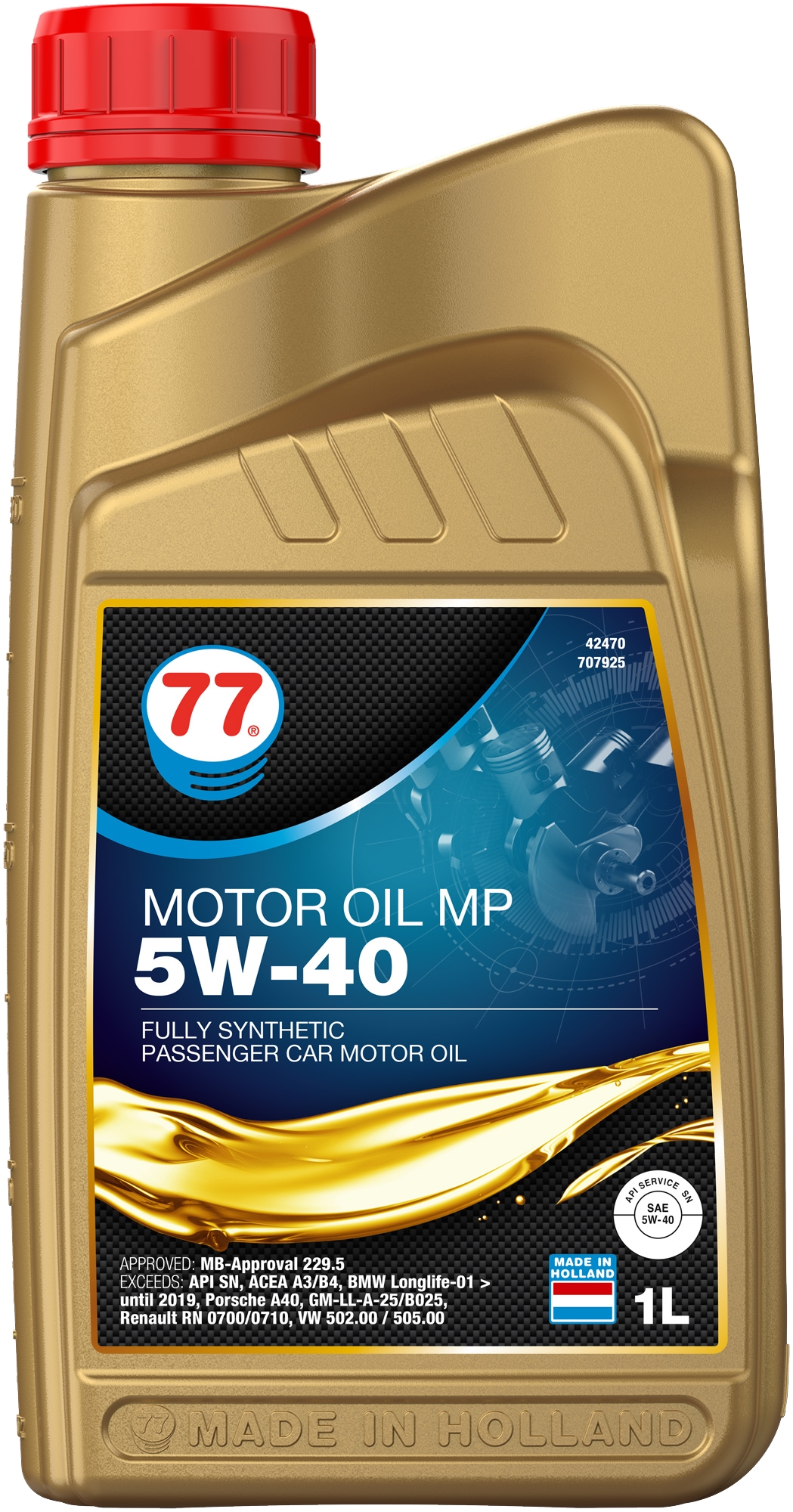 MOTOR OIL MP 5W-40
