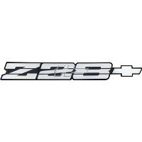 1991-92 CAMARO Z28 REAR PANEL EMBLEM - SILVER & BLACK