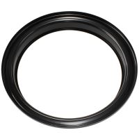 9" AIR CLEANER BASE ONLY      FLAT BASE BLACK 7-5/16"