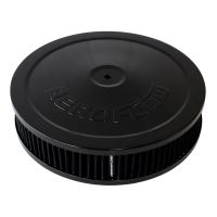 9" X 2"  AIR CLEANER  ASSEMBLY5-1/8" NECK, BLACK, COTTON