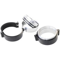 4.0" BILLET INTERCOOLER CLAMPSQUICK CONNECT BLACK CLAMP