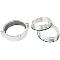 5.0" BILLET INTERCOOLER CLAMPSQUICK CONNECT POLISHED CLAMP