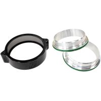 5.0" BILLET INTERCOOLER CLAMPSQUICK CONNECT BLACK CLAMP