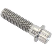 M8x1.25 TITANIUM BOLT 30mm UHL12 POINT SINGLE M8 x 1.25mm