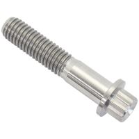 M8x1.25 TITANIUM BOLT 40mm UHL12 POINT SINGLE M8 x 1.25mm