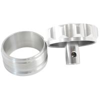 2" ALUM WELD BUNG AND CAP SILVER WITH ROLL OVER VALVE