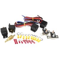 TWIN ELECTRIC FANS RELAY KIT  RELAYS AND WIRING KIT
