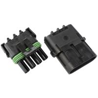 WEATHERPACK 4 PIN CONNECTOR MALE/FEMALE, PINS & SEALS