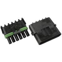 WEATHERPACK 6 PIN CONNECTOR MALE/FEMALE, PINS & SEALS