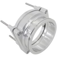 GM LS 102mm THROTTLE ADAPTER INTERCOOLER CLAMP 4 INCH SILVE