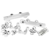 SUBARU EJ20 CONVERSION FUEL RAIL TOP FEED SILVER 92-00 WRX