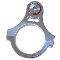 BILLET EXHAUST HANGERS 3"     POLISHED WITH SOFT HITEMP BOOT