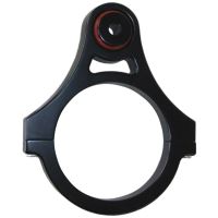 BILLET EXHAUST HANGERS 3.5"   BLACK WITH SOFT HITEMP BOOT