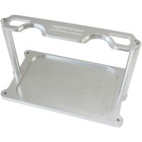 BATTERY HOLD DOWN TRAY        POLISHED BILLET OPTIMA