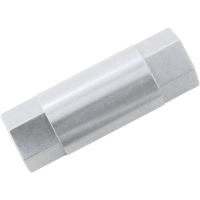 M6 FEMALE HEX SPACER SILVER 1 PER PACK 40mm LENGTH