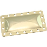 BURST PANEL DEFLECTOR SHIELD  HARD ANODISED BLACK FINISH