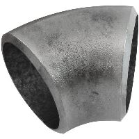 ALUM MANDREL 45 DEG 2.00" O.D 52MM WALL 1.63MM 140MM LEG