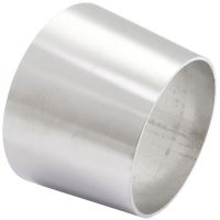 304 transition cone 2.5-3" Stainless steel 2" length