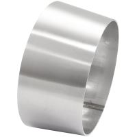 304 transition cone 4-4.5" Stainless steel 2" length