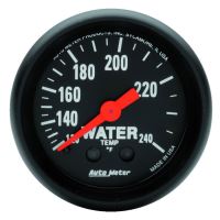 GAUGE, WATER TEMP, 2 1/16", 120-240ºF, MECHANICAL, Z-SERIES