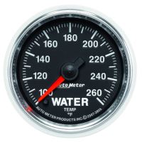 GAUGE, WATER TEMP, 2 1/16", 100-260ºF, DIGITAL STEPPER MOTOR