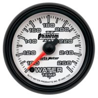 GAUGE, WATER TEMP, 2 1/16", 100-260ºF, DIGITAL STEPPER MOTOR