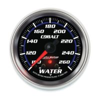 GAUGE, WATER TEMP, 2 5/8", 260ºF, STEPPER MOTOR W/ PEAK & WA