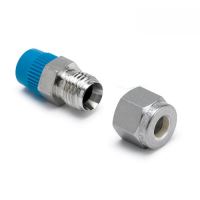 COMPRESSION FTG, STAINLESS, EGT, 1/8" NPTF (M), FOR 5MM DIA
