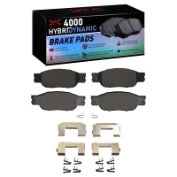 Bromsbelägg med monteringssats