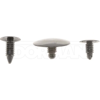 Nylon grill retainer - interior