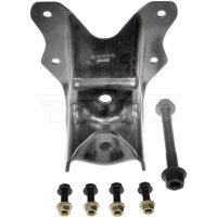 Leaf spring bracket kit, rear