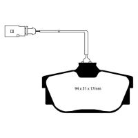 Greenstuff Bromsbelägg