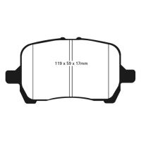 Greenstuff Bromsbelägg