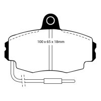 Greenstuff Bromsbelägg