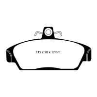 Greenstuff Bromsbelägg