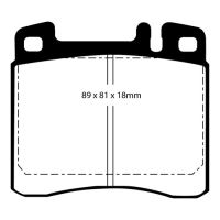 Greenstuff Bromsbelägg