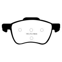 Redstuff Bremsebelegg