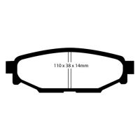 Redstuff Bromsbelägg