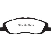 Redstuff Bromsbelägg