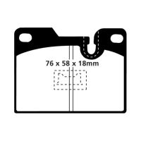 Redstuff Bromsbelägg