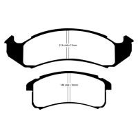 Yellowstuff Bromsbelägg