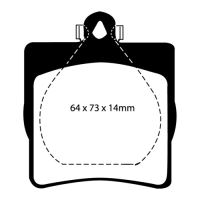 Yellowstuff Bromsbelägg